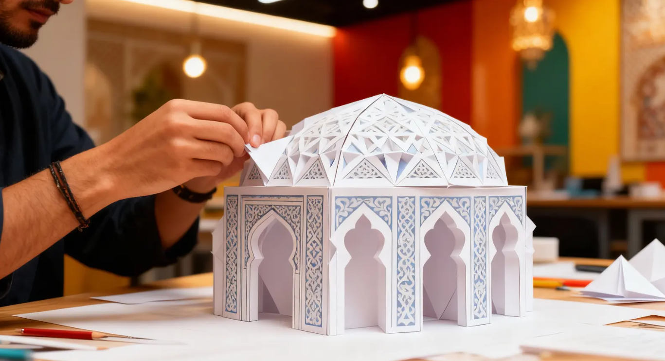 Folding Workshop: Al Muqarnas - Image 1