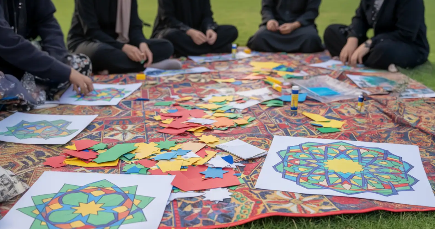 Paper Mosaic Art - Image 1